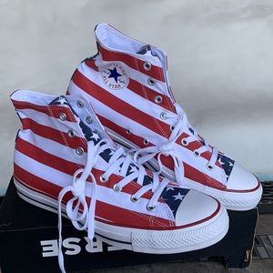 CONVERSE CTAS HI RED/WHITE/BLUE MEN’S